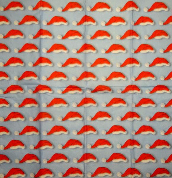 NW-187 Weihnachtsmann - 4-lagig - Paper Design - Taschentuch